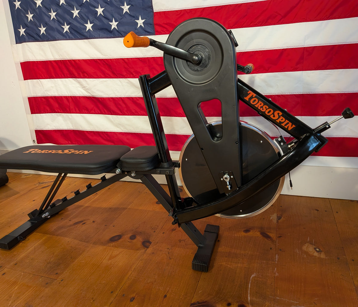 TorsoSpin Model 100 Basic Black | Upper Body Fitness Cycle