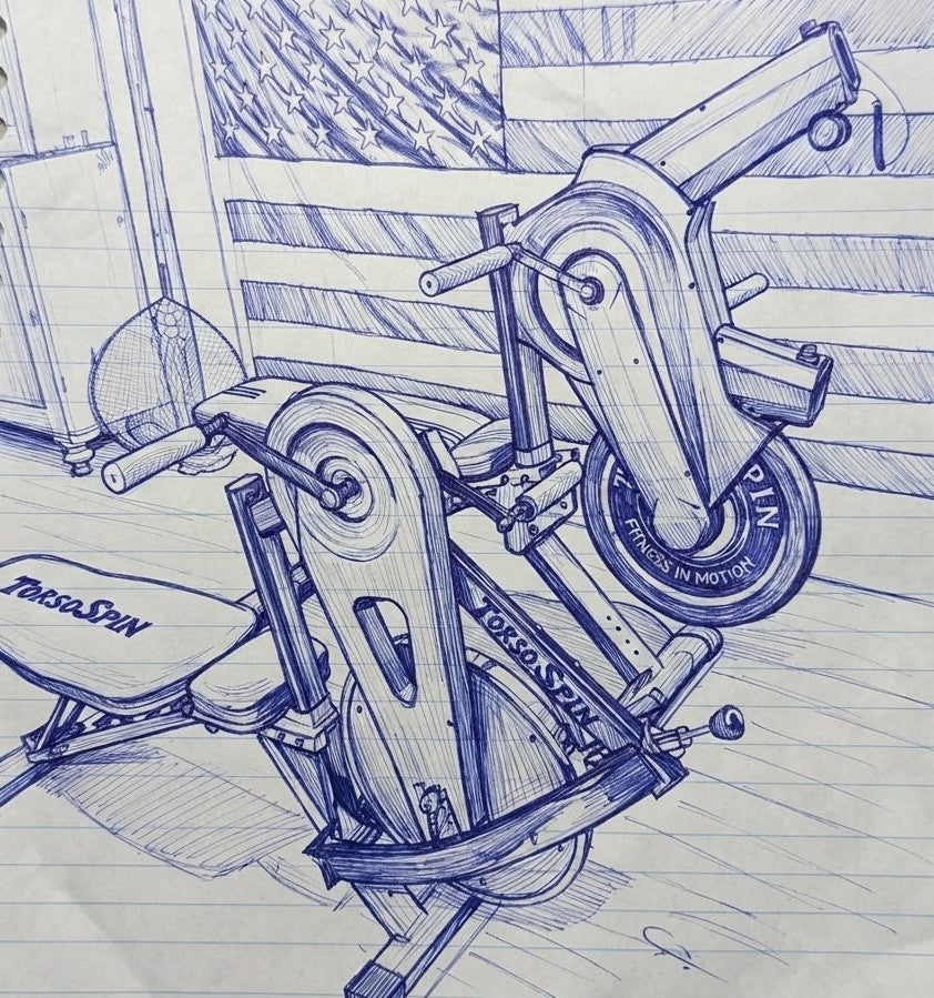 TorsoSpin arm bike