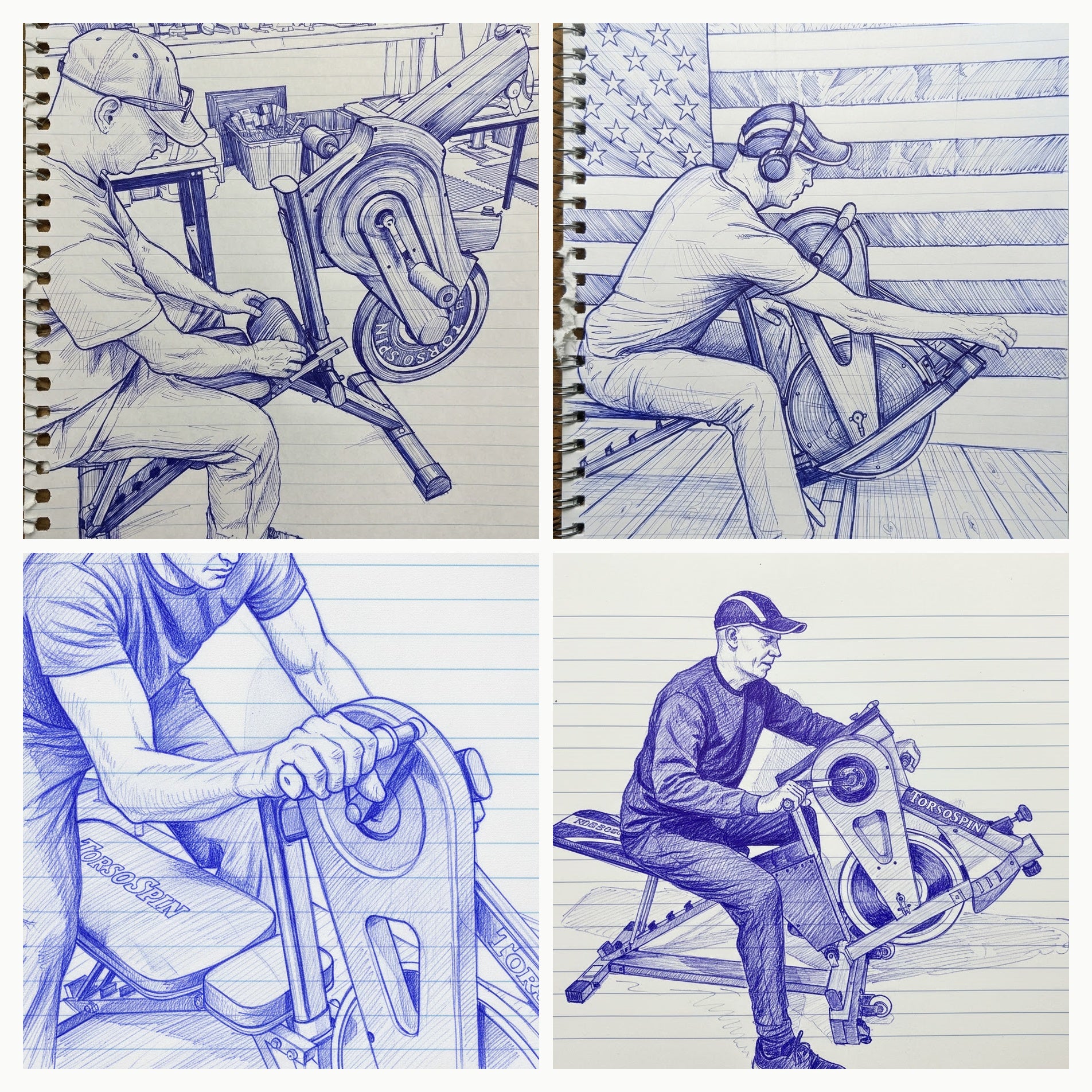 seated upper body cycle